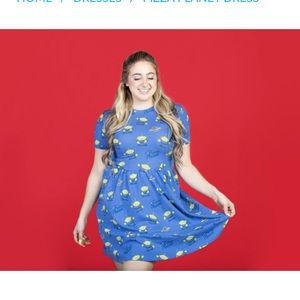 Disney Pizza Planet Aliens dress